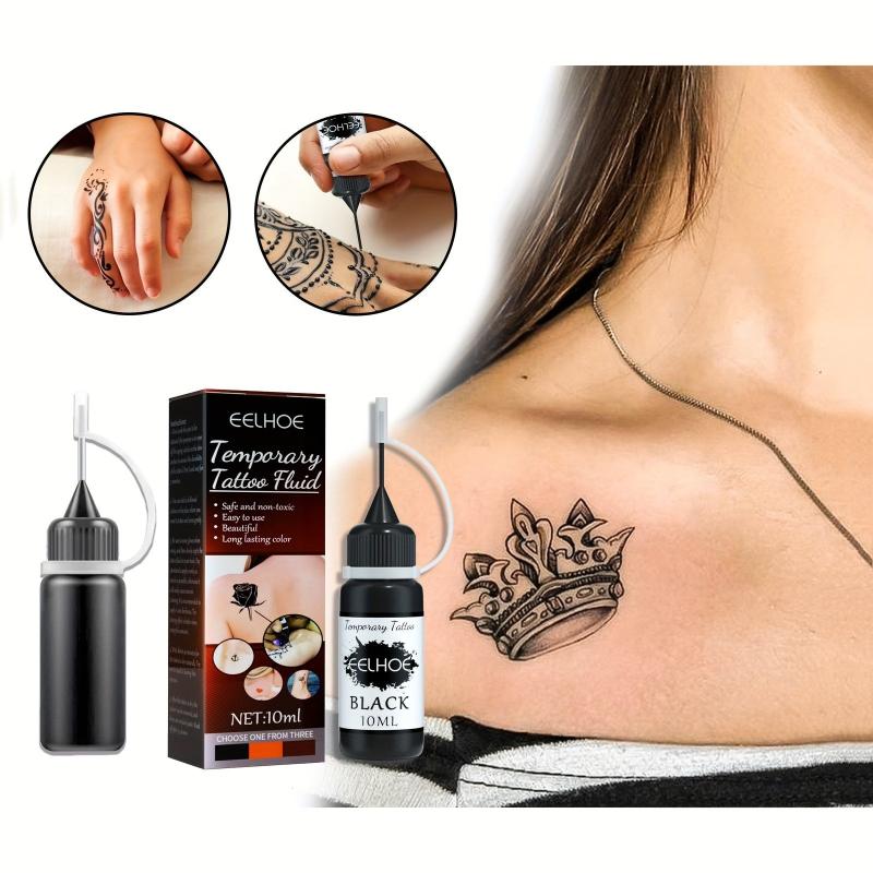 Liquid Tattoo Ink Juice Cream Arm Waterproof Simulation Pattern Tattoo Ink