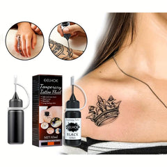 Liquid Tattoo Ink Juice Cream Arm Waterproof Simulation Pattern Tattoo Ink