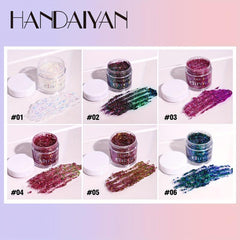 Mermaid Sequins Body Glitter Gel Long Lasting Music Carnival Makeup