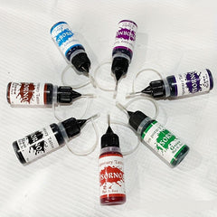 12 Pcs Tattoo Cream Lotion Pigment Set Waterproof Tattoo Stickers Juice Pigment