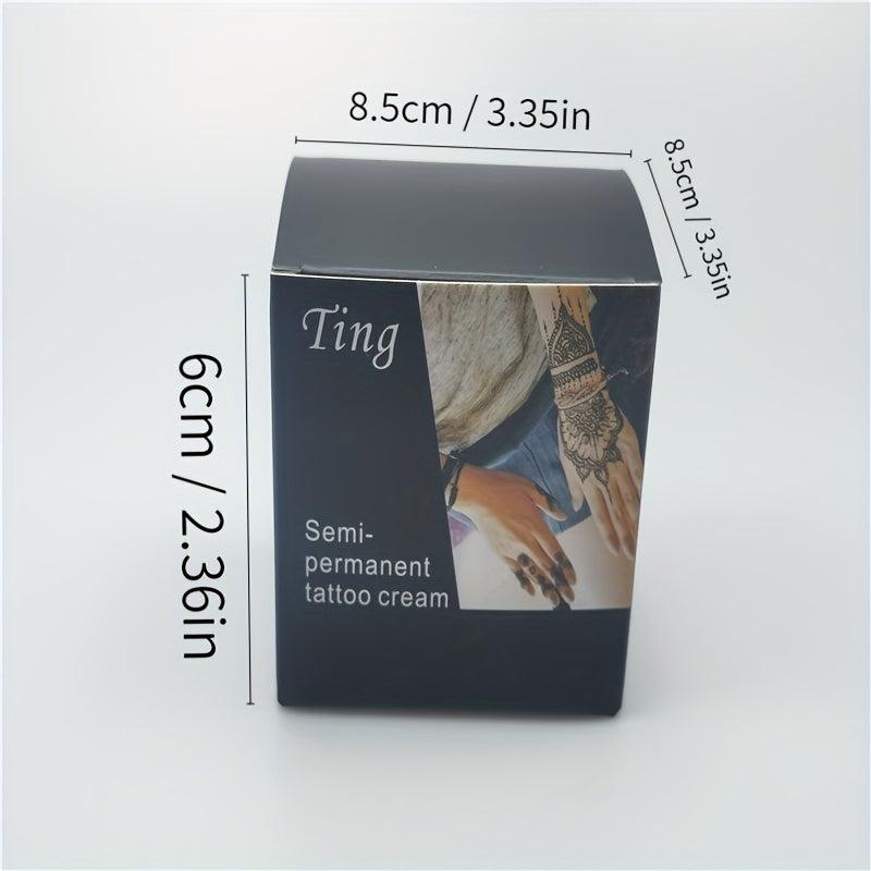 12 Pcs Tattoo Cream Lotion Pigment Set Waterproof Tattoo Stickers Juice Pigment