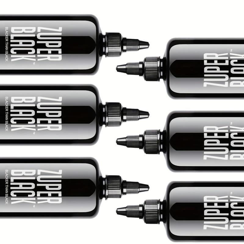Professional 12oz Tattoo Ink Set - Silicone and Leather Friendly Pigment