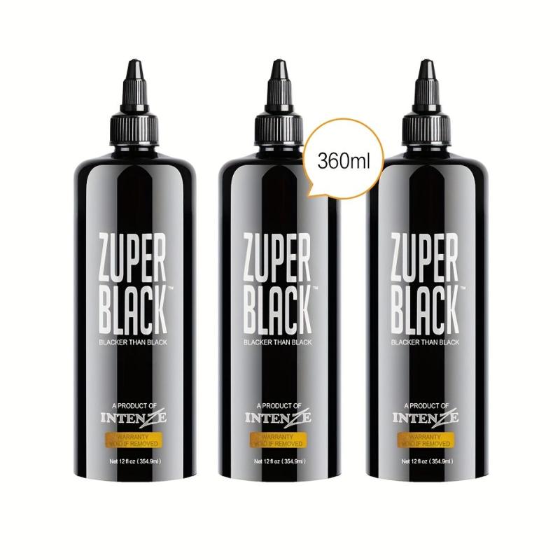 Professional 12oz Tattoo Ink Set - Silicone and Leather Friendly Pigment
