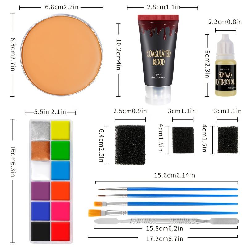 SFX Makeup Kit Halloween Makeup Kit 14pcs