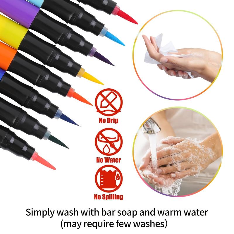 Watercolor Non Toxic Body Marker Pen Body Paint