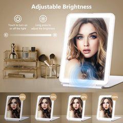 1PCS Travel Makeup Mirror With 10X Magnifying Mirror Vanity Mirror