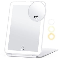 1PCS Travel Makeup Mirror With 10X Magnifying Mirror Vanity Mirror
