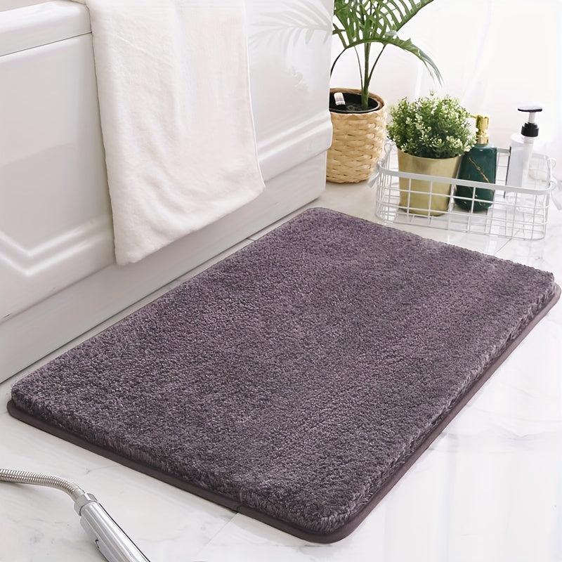 Soft Plush Microfiber Bathroom Rug Mat