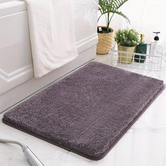 Soft Plush Microfiber Bathroom Rug Mat