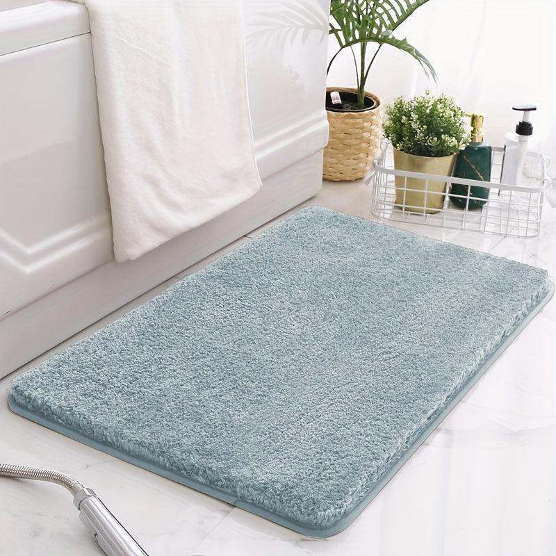 Soft Plush Microfiber Bathroom Rug Mat