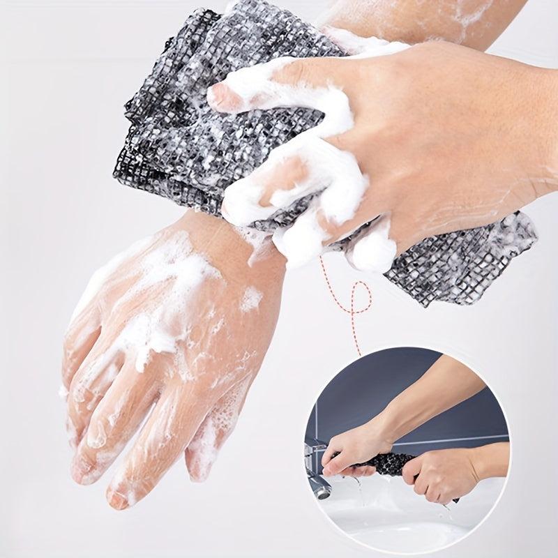 Japanese Exfoliating Bath Towel - Body Scrub Shower Sponge - Men and Women