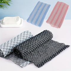 Japanese Exfoliating Bath Towel - Body Scrub Shower Sponge - Men and Women
