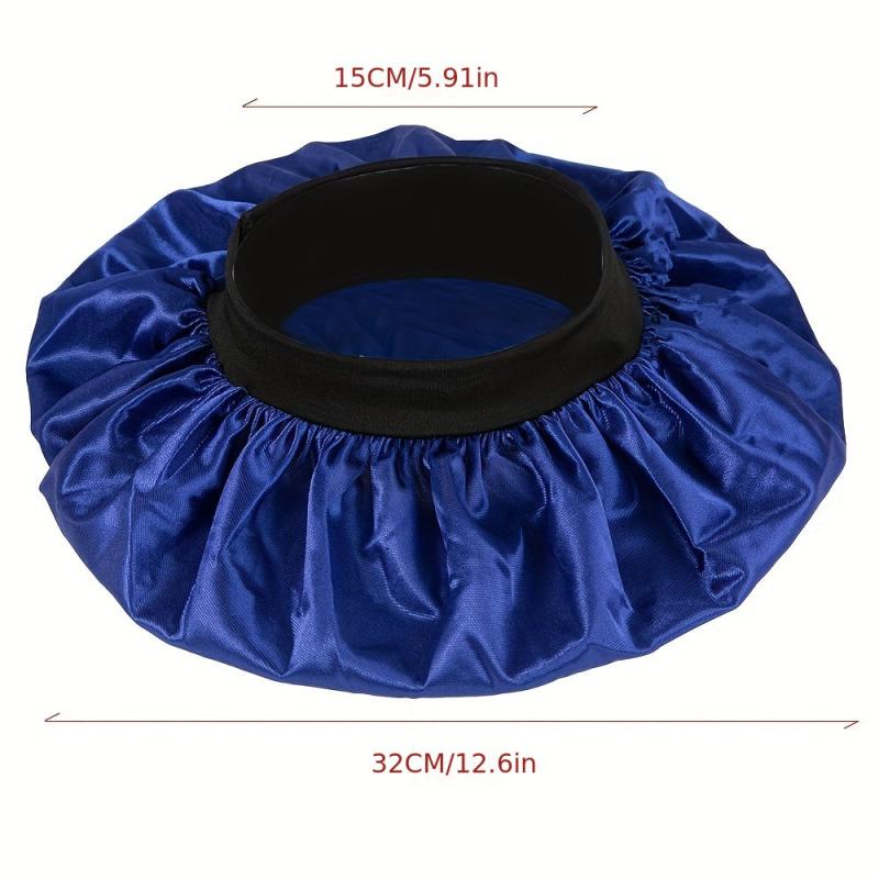 Silky Satin Sleep Bonnet for Curly Hair with Elastic Band