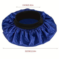 Silky Satin Sleep Bonnet for Curly Hair with Elastic Band