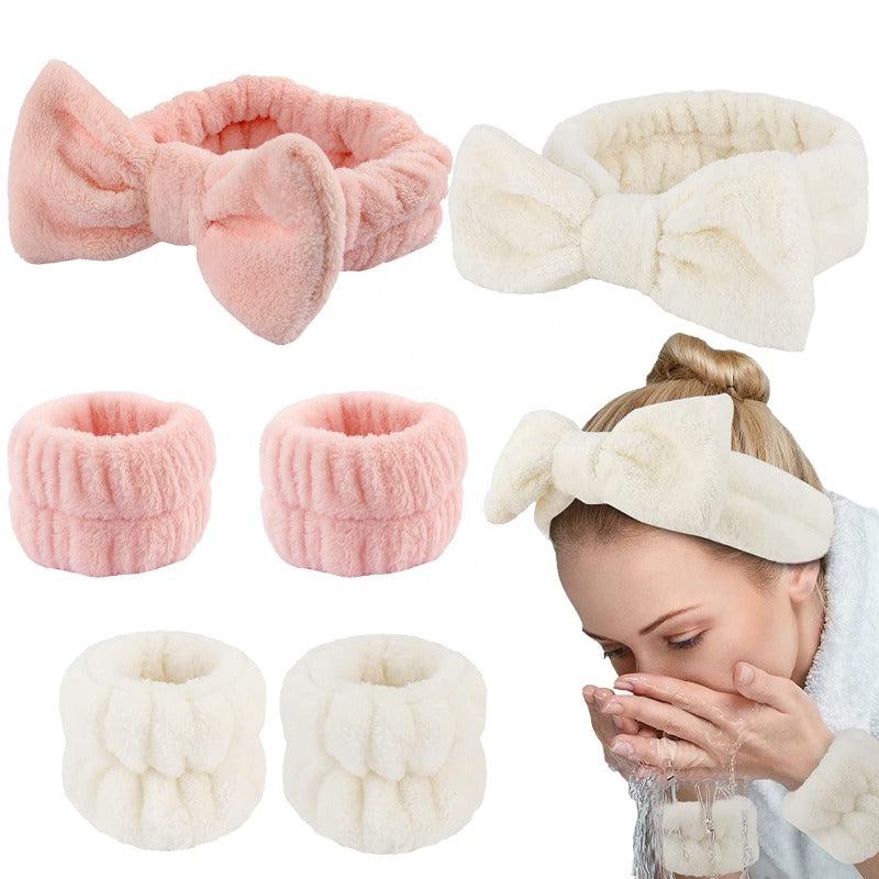 Microfiber Wrist Wash Towel Band for Women