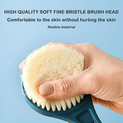 Long Handle Soft Hair Bath Brush Back Ball Brush Bathroom Body Brushes