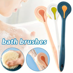 Long Handle Soft Hair Bath Brush Back Ball Brush Bathroom Body Brushes