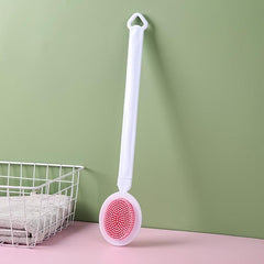 Long Handle Bath Sponge Shower Brush with Soft Mesh Back Cleaner