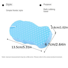Soft Sponge Body Scrubber Bath Exfoliating Scrub Sponge