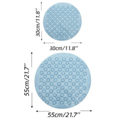 Non Slip Massage Foot Brush Scrubber Massager Foot Cleaner Exfoliator Pads