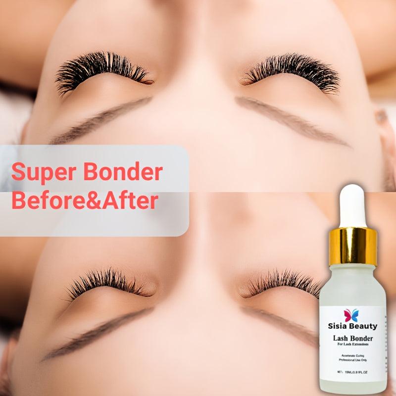 Eyelash Extension Bonder for Longer Retention Time
