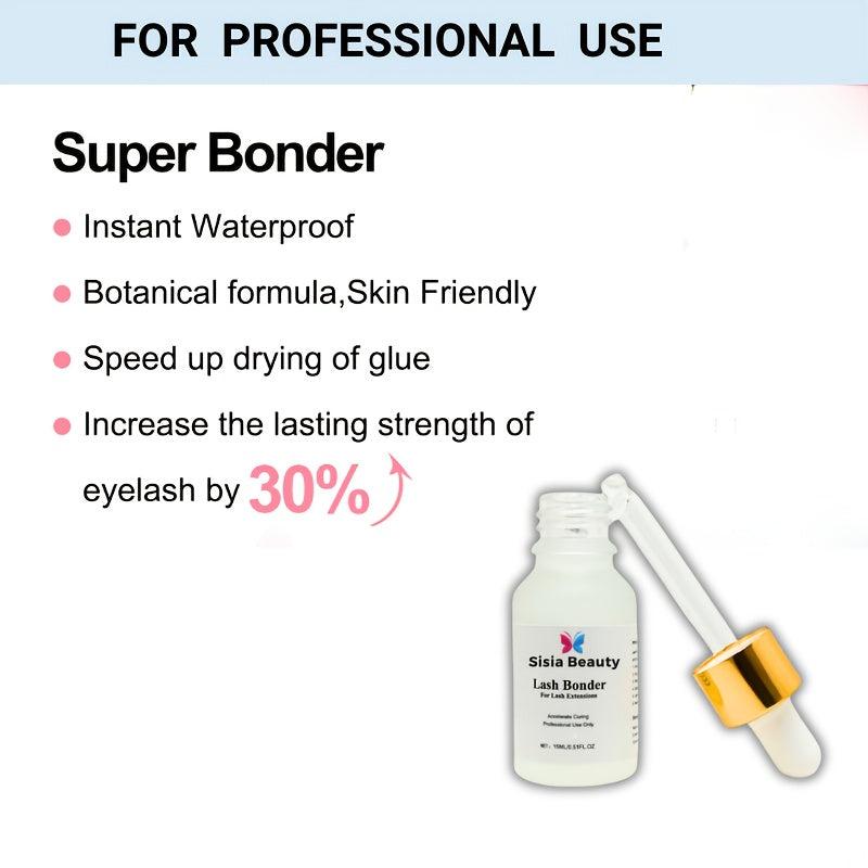 Eyelash Extension Bonder for Longer Retention Time
