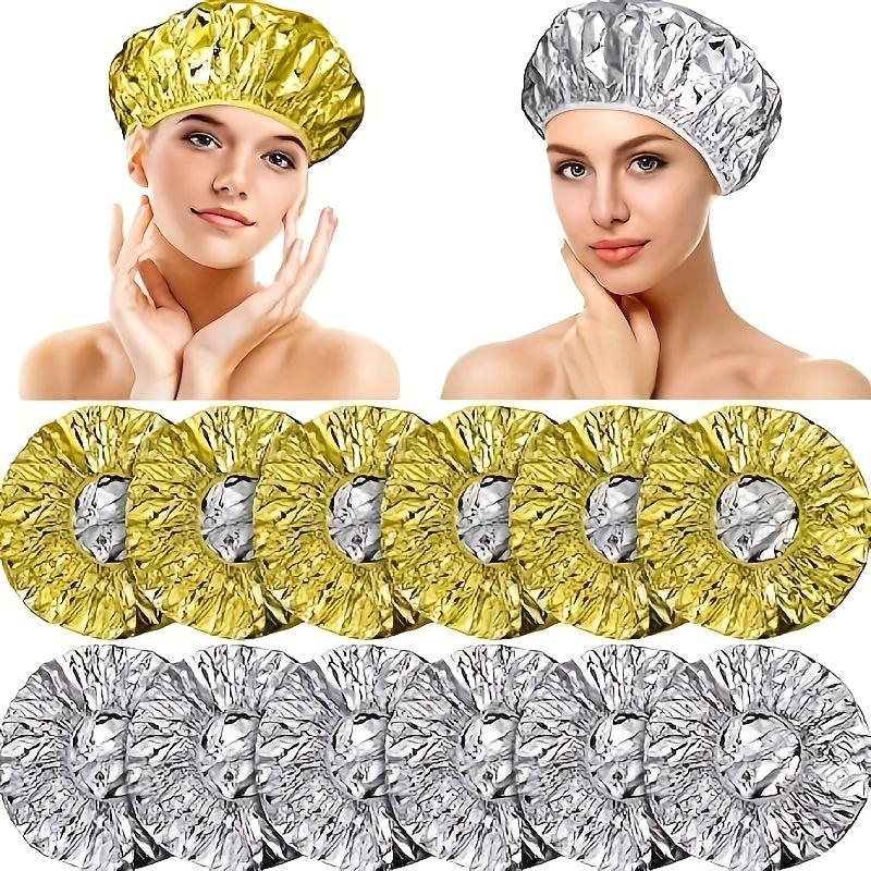 5pcs Reusable Aluminum Foil Hair Heating Caps - Hair Care and D