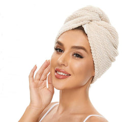 Women's Quick Drying Waffle Hair Cap