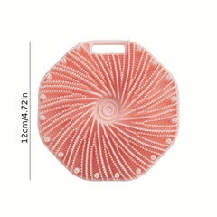 Soft Silicone Body Scrubber Handheld Shower Cleansing Brush