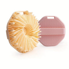Soft Silicone Body Scrubber Handheld Shower Cleansing Brush