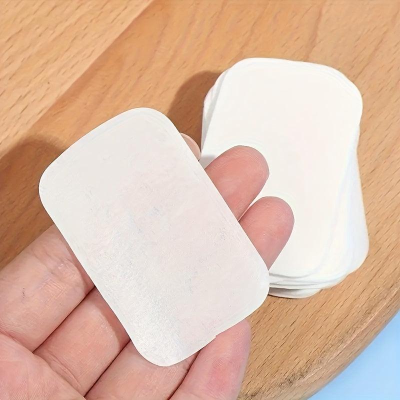 Portable Disposable Hand Washing Soap Paper Mini Soap Sheets for Travel
