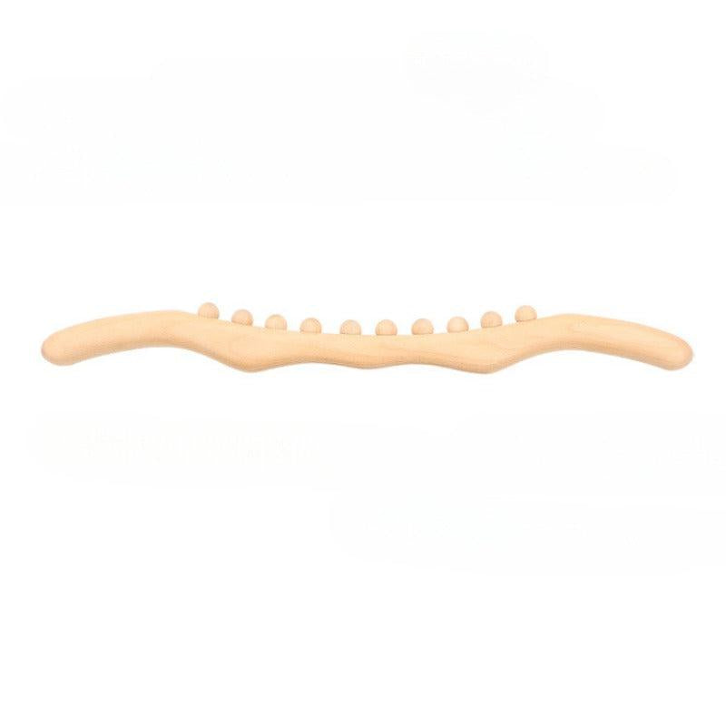Wooden Lymphatic Drainage Massager Handheld Massage Stick Wood Care Tool