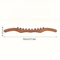 Wooden Lymphatic Drainage Massager Handheld Massage Stick Wood Care Tool