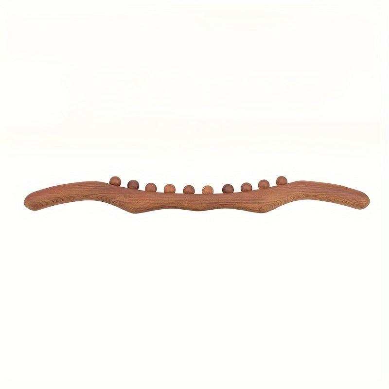 Wooden Lymphatic Drainage Massager Handheld Massage Stick Wood Care Tool