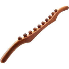 Wooden Lymphatic Drainage Massager Handheld Massage Stick Wood Care Tool