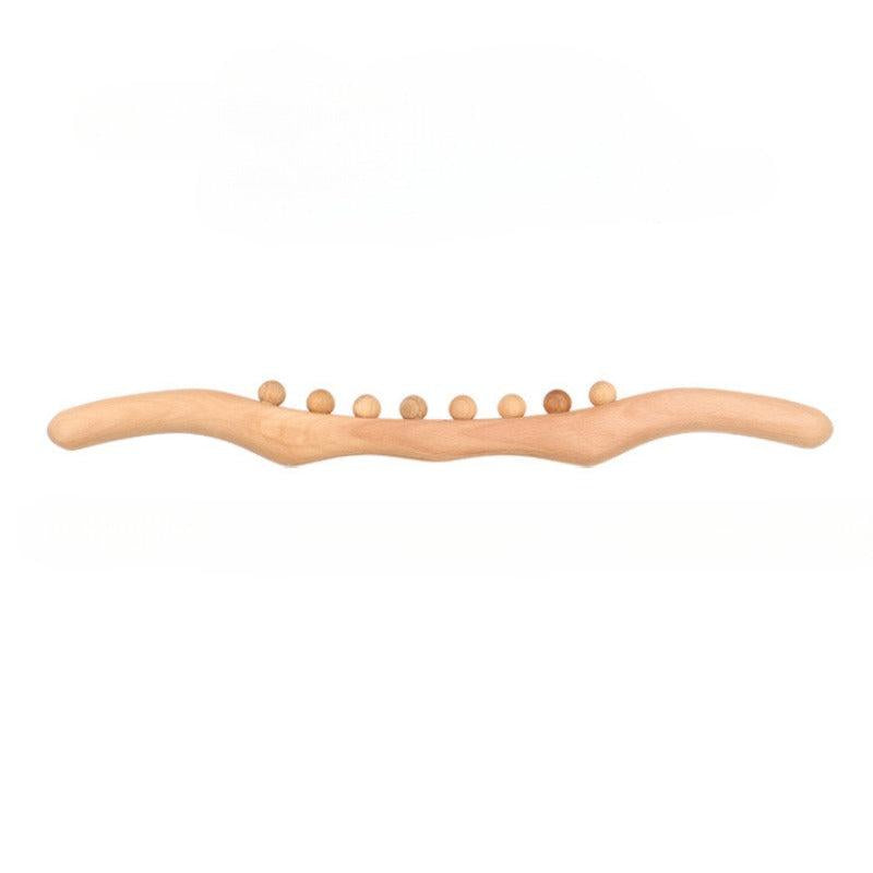 Wooden Lymphatic Drainage Massager Handheld Massage Stick Wood Care Tool