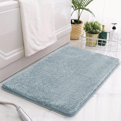 Plush Bathroom Rug Mat Soft Absorbent Non Slip Washable