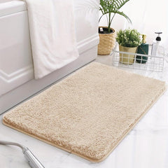 Plush Bathroom Rug Mat Soft Absorbent Non Slip Washable