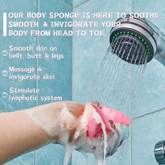 Aromatherapy Body Sponge for Firming Cleanse