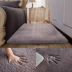 Fluffy Shaggy Area Rug Soft Carpet for Living Room Bedroom