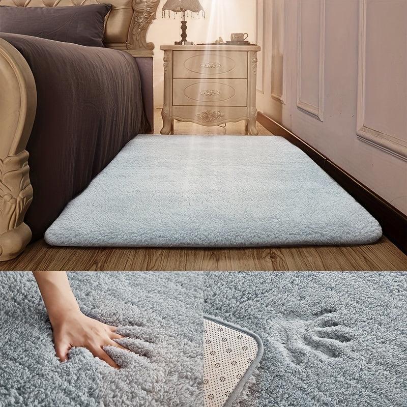 Fluffy Shaggy Area Rug Soft Carpet for Living Room Bedroom