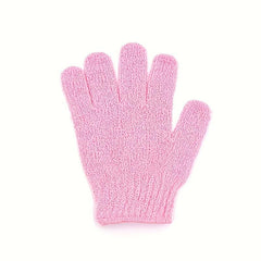 5 pc Exfoliating Scrub Bath Gloves for Deep Cleansing