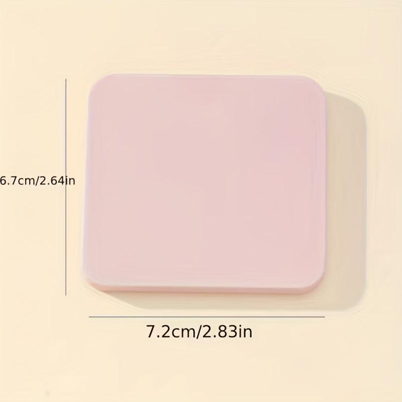 Compact Folding Makeup Mirror Small Square Travel Portable Cosmetic Mirror