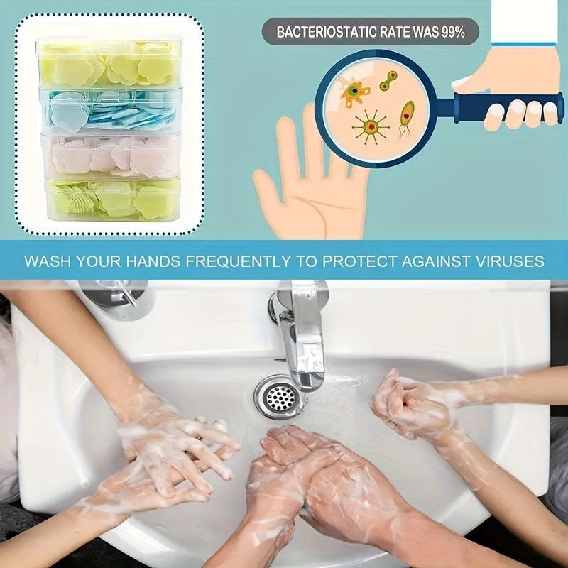 Portable Soap Tablets For Travel & Outdoor Use