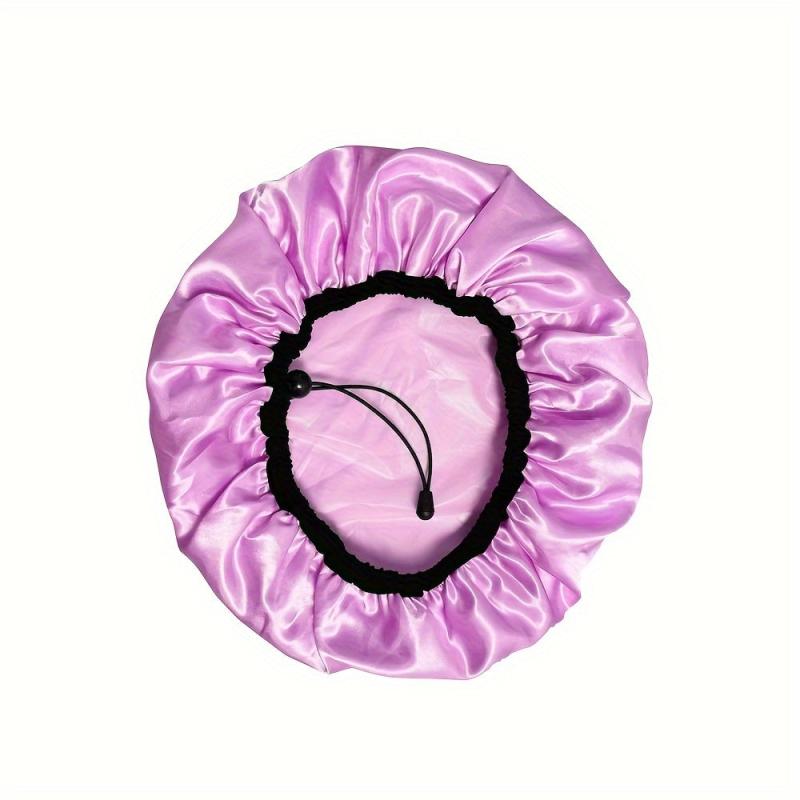 Women's Waterproof Shower Cap Adjustable Pullover Bath Cap