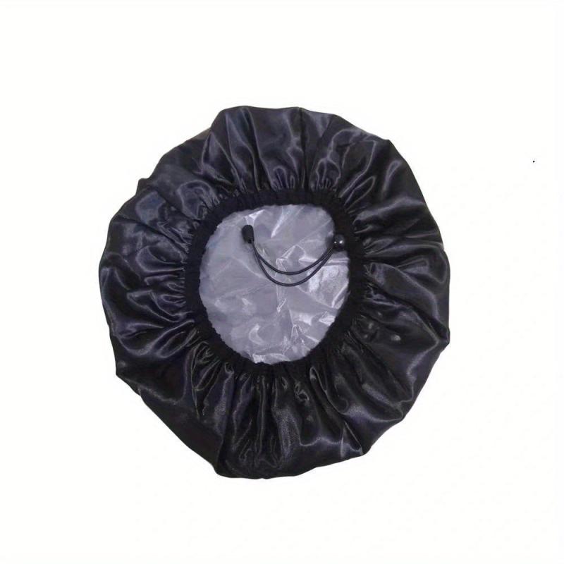Women's Waterproof Shower Cap Adjustable Pullover Bath Cap