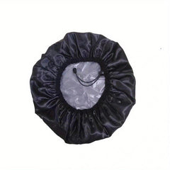 Women's Waterproof Shower Cap Adjustable Pullover Bath Cap