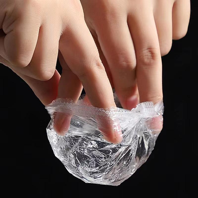 100PCS Disposable Clear Ear Protect Caps for Shower Hair Dye Bathing