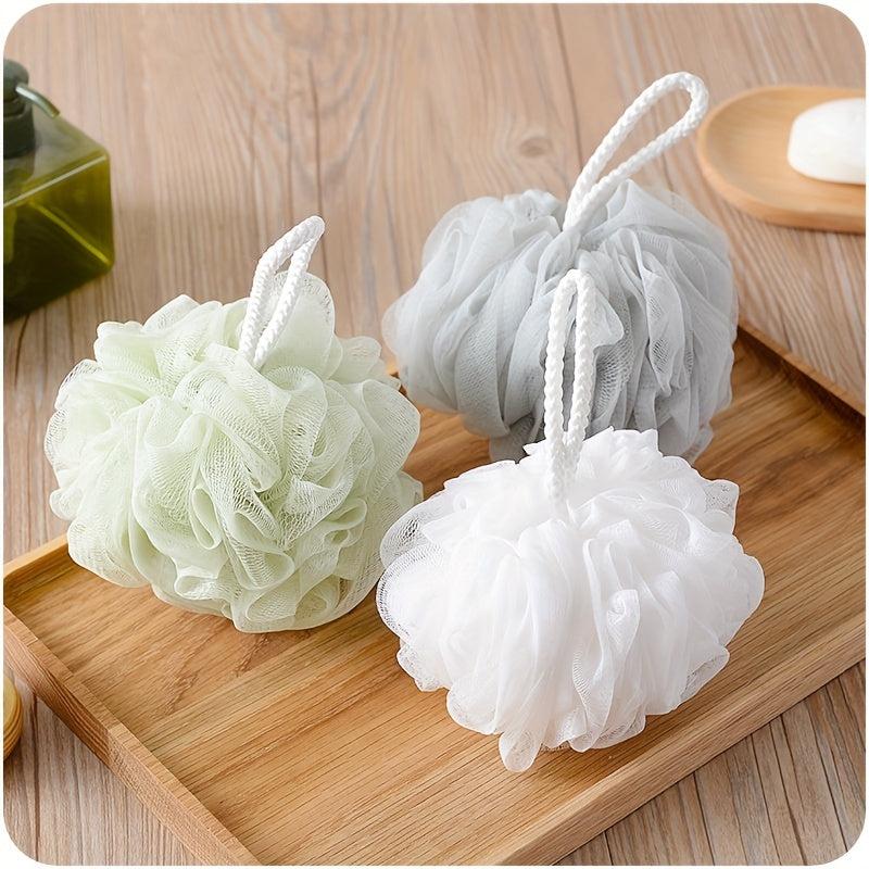 Soft Shower Mesh Bath Bubble Ball Exfoliating Back Brush