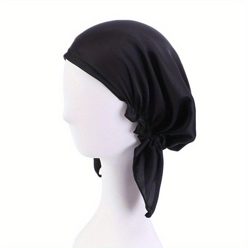 Satin Silky Sleeping Cap for Comfortable Sleep